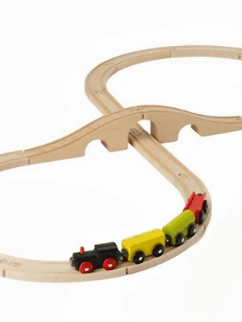 IKEA LILLABO Wooden Train Set with Track